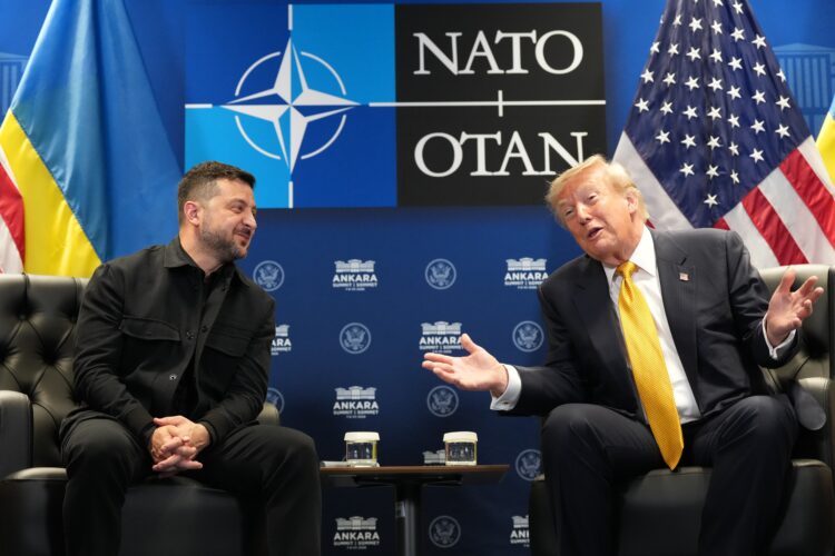 Trump says US will give Ukraine license  to produce Patriot defense systems
